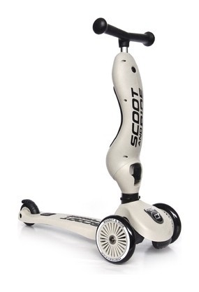 Самокат Scoot and Ride Highwaykick-1, світло-сірий, укр, укр