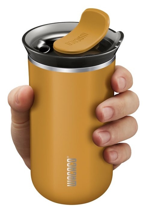 Термокухоль Wacaco Octaroma Lungo 300 мл, жовтий