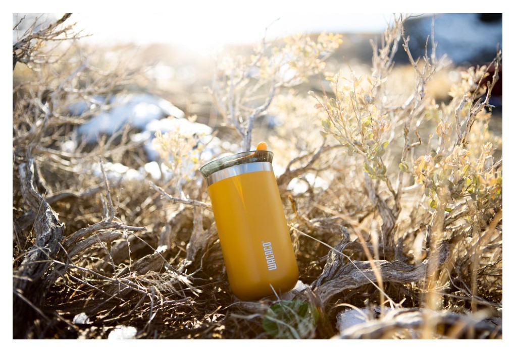 Термокухоль Wacaco Octaroma Lungo 300 мл, жовтий