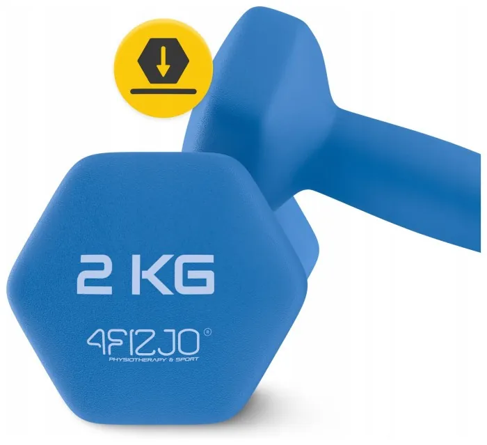 Гантелі вінілові 4FIZJO Classic 2 x 2 кг (P-5907739311979)