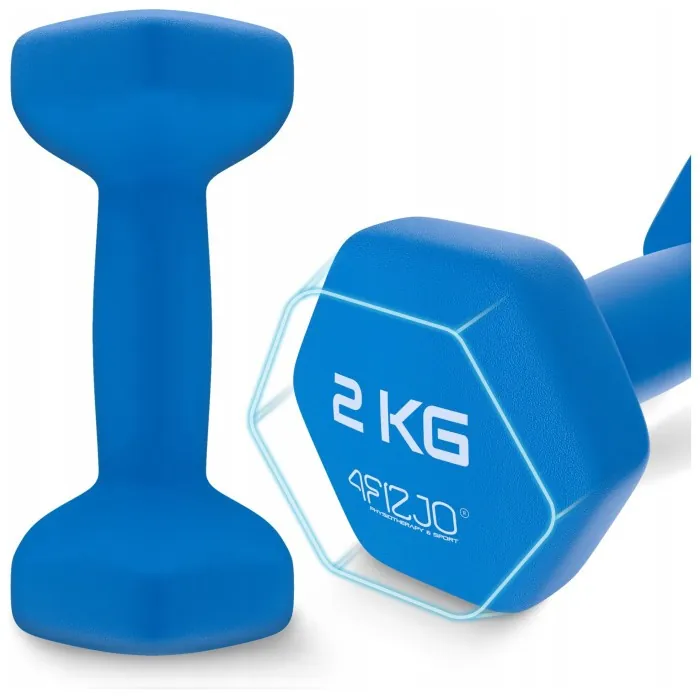 Гантелі вінілові 4FIZJO Classic 2 x 2 кг (P-5907739311979)