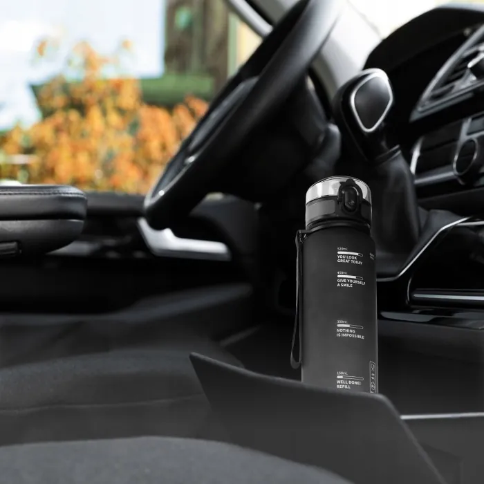 Бутылка для воды спортивная 4FIZJO 650 мл Black (P-5905973403733)