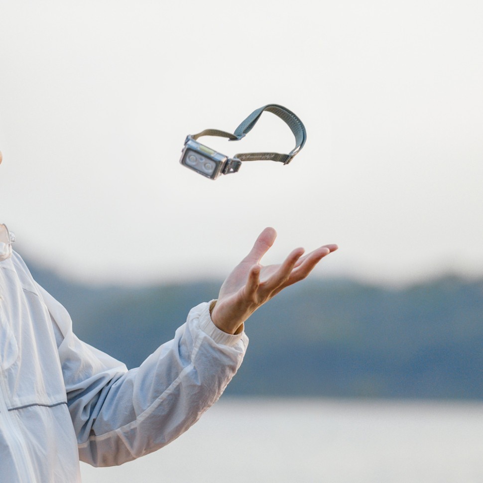 Фонарь налобный Naturehike CNK2550ZM011, зеленый