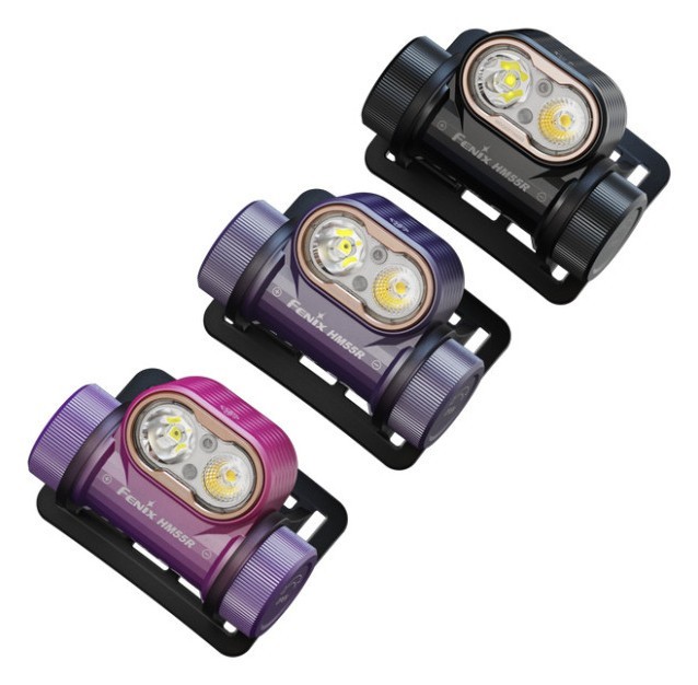 Ліхтар налобний Fenix HM55R, чорний