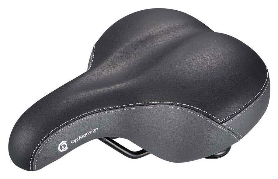 Сідло для велосипеда Cycledesign City Comfort Black (CDSA0001), укр, укр