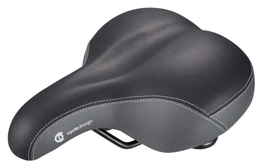 Сідло для велосипеда Cycledesign City Comfort Black (CDSA0001) (Чорний)
