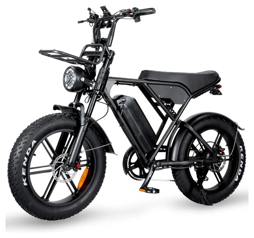 Електровелосипед OUXI Robust H9 (750 Вт; 15 А*год; 48 В), колеса 20", чорний (ECO_OUXI-H9)
