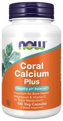Coral Calcium Plus Mag, D - 100 vcaps