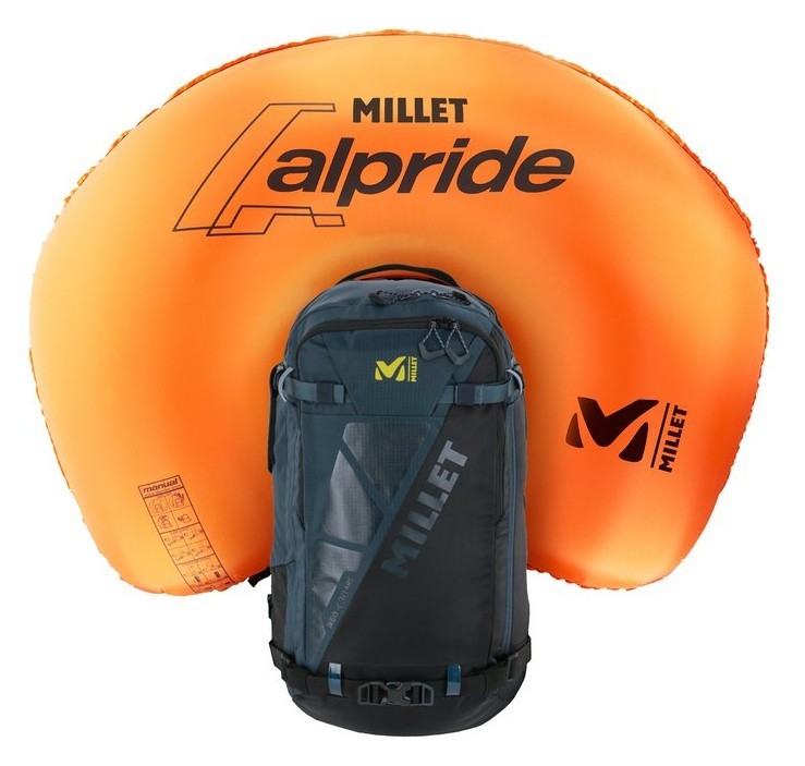 Рюкзак лавинный Millet NEO 30 ARS в комплекте с картриджами 30 L Orion blue/wild lime (MIS2143-WRH)