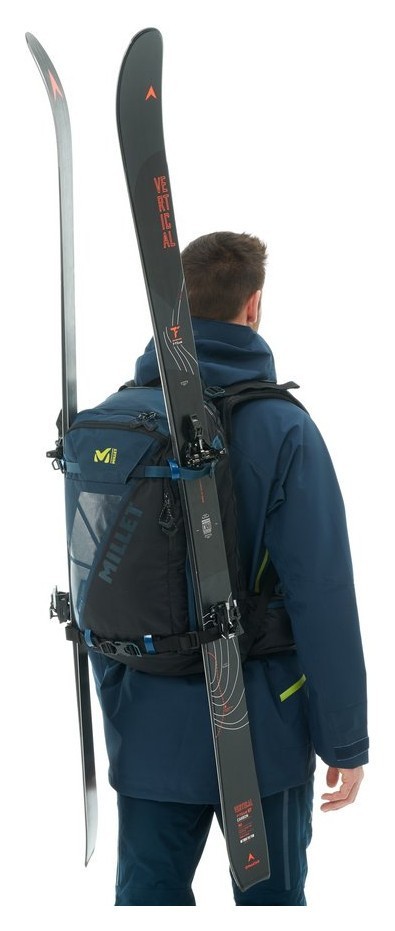 Рюкзак лавинный Millet NEO 30 ARS в комплекте с картриджами 30 L Orion blue/wild lime (MIS2143-WRH)