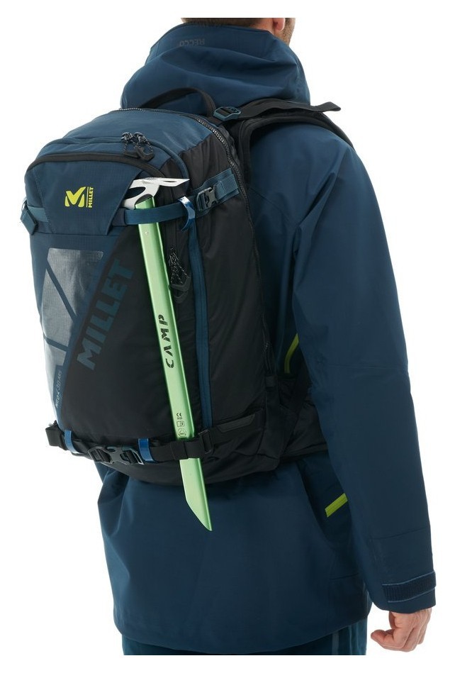 Рюкзак лавинный Millet NEO 30 ARS в комплекте с картриджами 30 L Orion blue/wild lime (MIS2143-WRH)