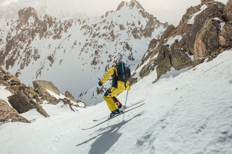 Рюкзак лавинный Millet NEO 30 ARS в комплекте с картриджами 30 L Orion blue/wild lime (MIS2143-WRH)