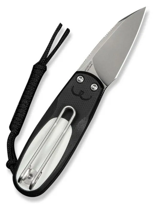 Нож складной карманный Civivi Purr, (4.65 см) Nitro-V / G10 черный/белый