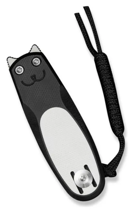 Нож складной карманный Civivi Purr, (4.65 см) Nitro-V / G10 черный/белый
