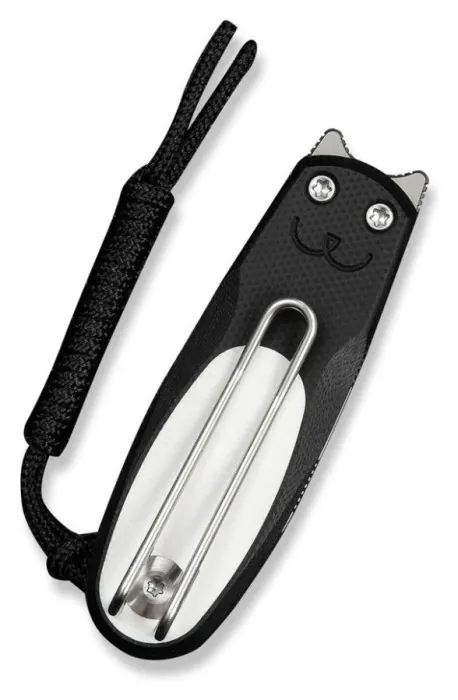Нож складной карманный Civivi Purr, (4.65 см) Nitro-V / G10 черный/белый