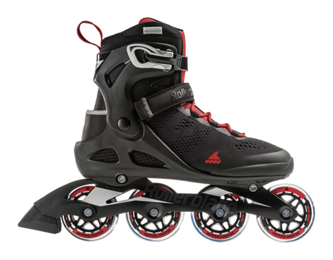 Роликовые коньки для взрослых Rollerblade MACROBLADE 80 46 (12.5US) 305мм Black/red (7955200741)