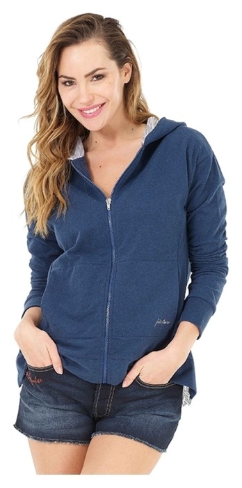 Толстовка жіноча Picture Organic Alloy Hoody Zip для жінок dark blue, укр, укр