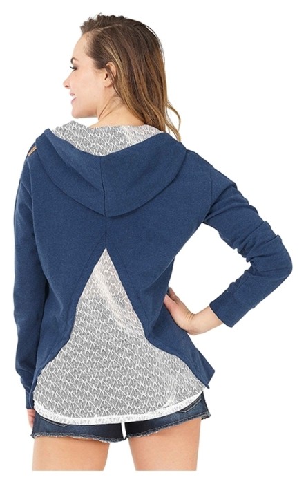 Толстовка жіноча Picture Organic Alloy Hoody Zip для жінок dark blue