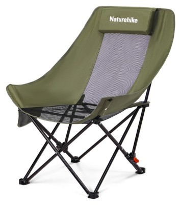 Стілець складаний Naturehike Sea Star 002 CNK2550JJ019, вуглецева сталь, олива
