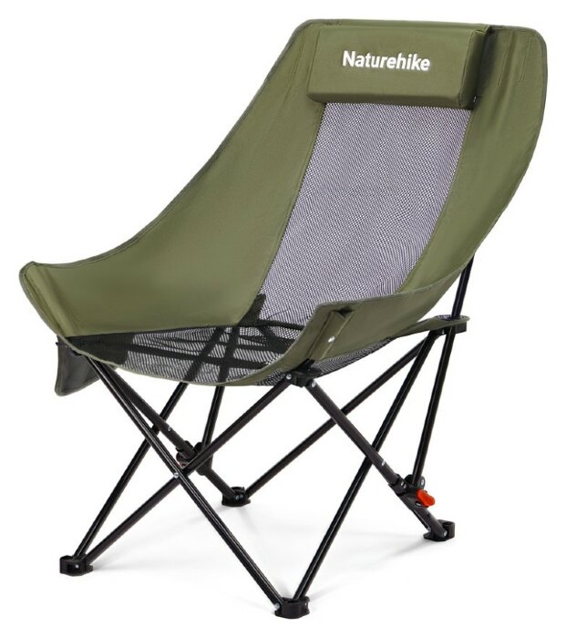Стілець складаний Naturehike Sea Star 002 CNK2550JJ019, вуглецева сталь, олива, укр, укр