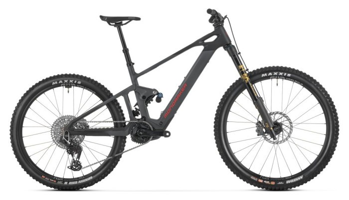 Електровелосипед MONDRAKER DUNE RR Carbon 29/27.5'' 170mm, 400Wh Bosch SX, Black/Grey/Red, L, укр, укр