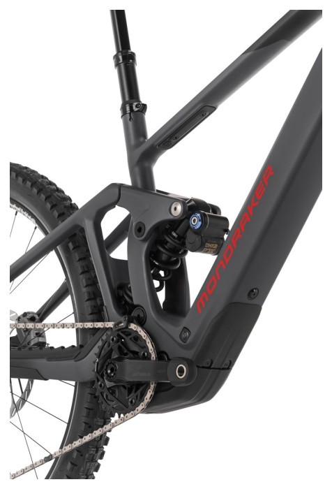 Електровелосипед MONDRAKER DUNE RR Carbon 29/27.5'' 170mm, 400Wh Bosch SX, Black/Grey/Red, L, укр, укр