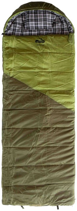 Спальний мішок Tramp Kingwood Long олівця лівий dark-olive/grey 230/100 UTRS-053L, укр, укр