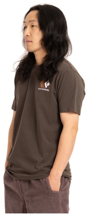 Мужская футболка Black Diamond M Faded SS Tee, Basalt, L