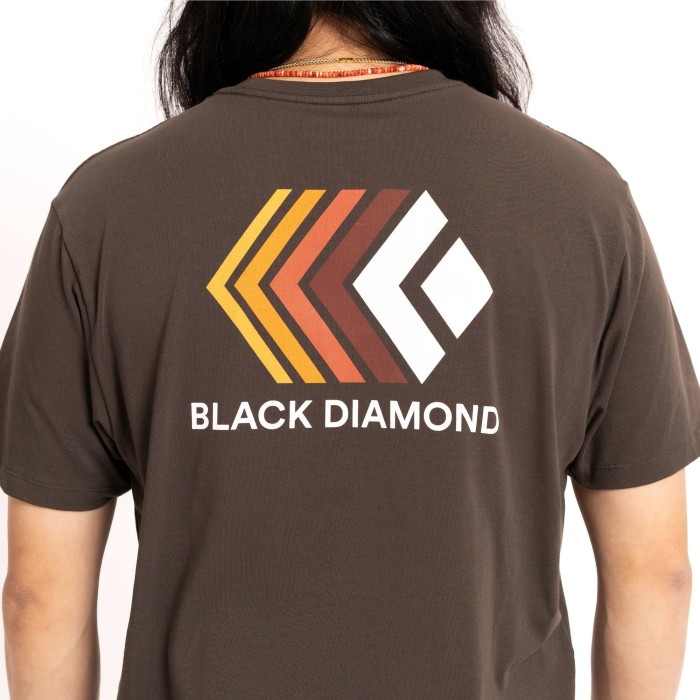 Мужская футболка Black Diamond M Faded SS Tee, Basalt, L