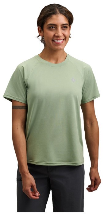 Женская футболка Black Diamond W Lightwire SS Tee, Desert Sage, M