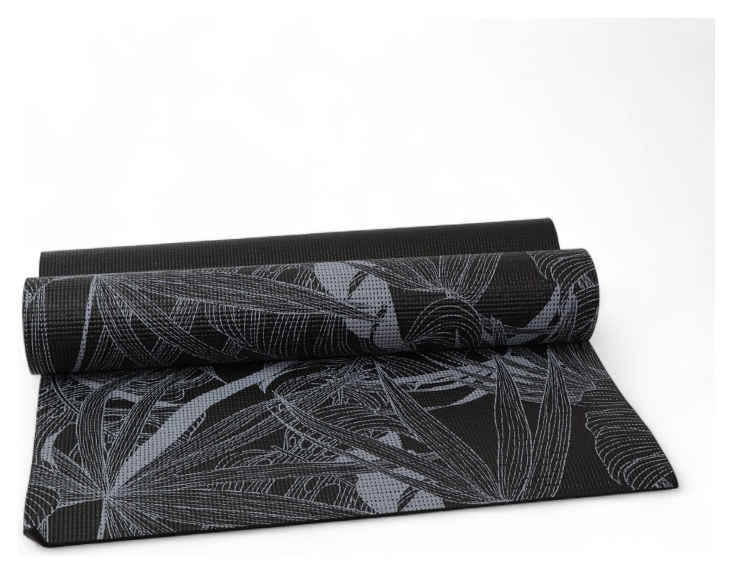 Коврик для йоги и фитнеса, pvc, 6 мм (принт) Bavar Sport