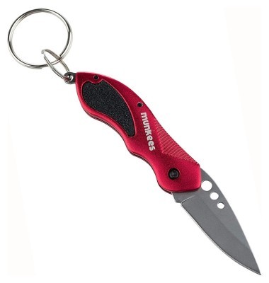 Munkees 2522 брелок-нож Folding Knife II red
