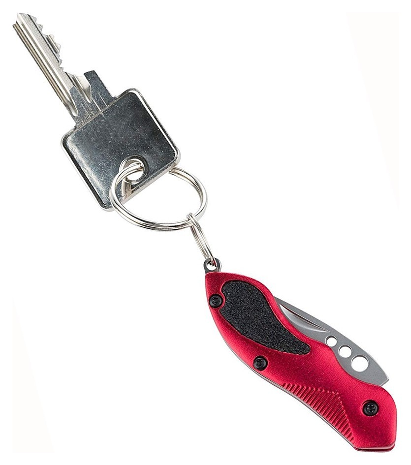 Munkees 2522 брелок-нож Folding Knife II red