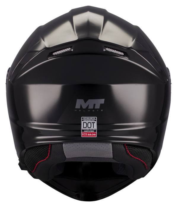 Мотошолом MT GENESIS SV PURE A1 Gloss Black