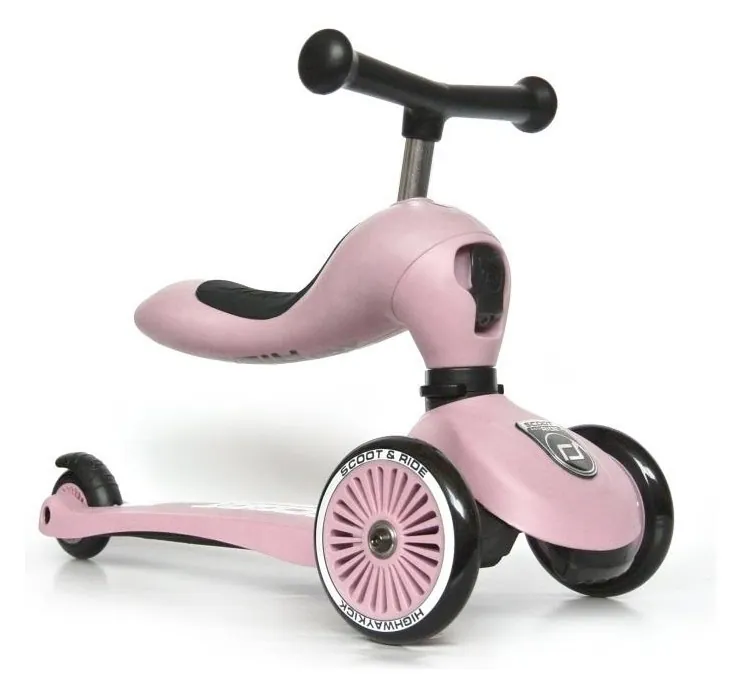 Самокат Scoot and Ride серії Highwaykick-1 пастельно-рожевий, 1-5 років (DWT_SR-160629-ROSE)