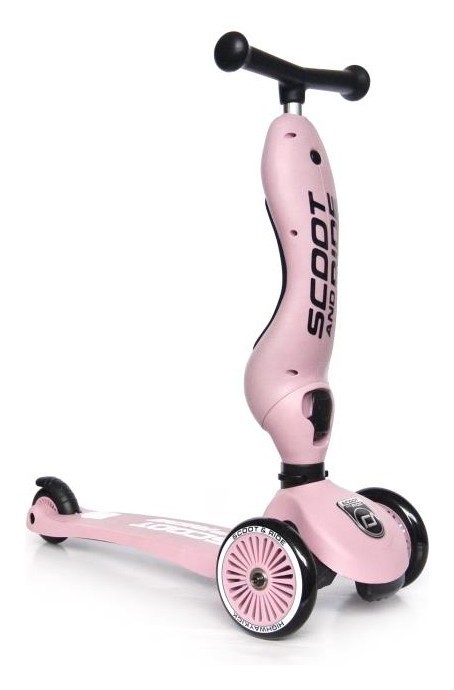 Самокат Scoot and Ride серії Highwaykick-1 пастельно-рожевий, 1-5 років