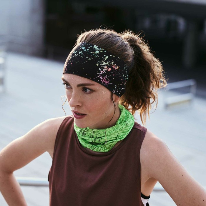 Шарф-труба Buff Coolnet UV+ Reflective, Graphite Htr