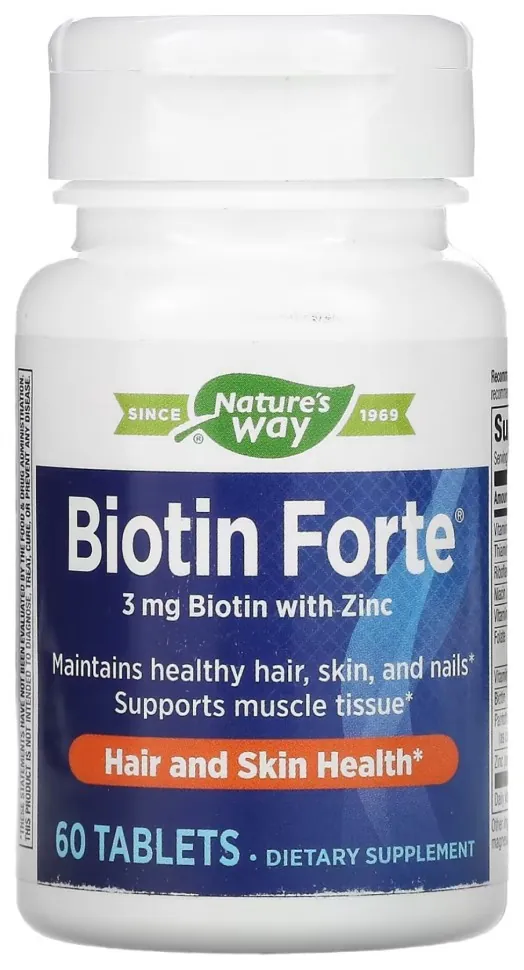 Biotin Forte 3 mg - 60 tabs