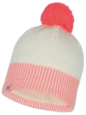 Шапка дитяча (8-12) Buff Junior Knitted & Polar Hat Audny, Fog
