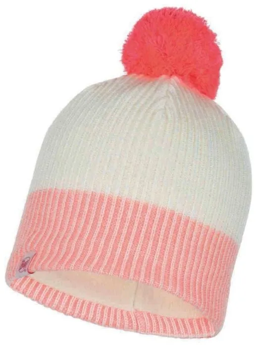 Шапка дитяча (8-12) Buff Junior Knitted & Polar Hat Audny, Fog