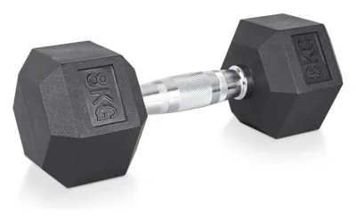 Гантель шестигранна inSPORTline Hexclusive 8 кг