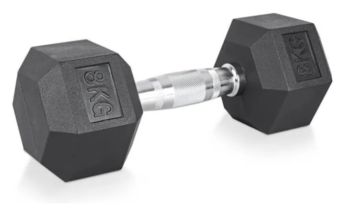 Гантель шестигранна inSPORTline Hexclusive 8 кг