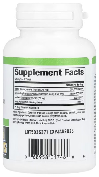Papaya Enzymes - 60 tabs
