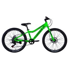 Велосипед AL 24&quot; Formula ACID DD рама-&quot; с крылом Pl 2024 (зеленый)