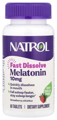 Fast Dissolve Melatonin 10mg - 60 tabs