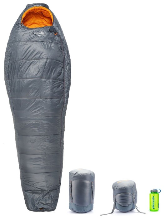 Спальный мешок Pinguin Topas (-1/-7°C), 195 см - Left Zip, Grey (PNG 231380) 2020