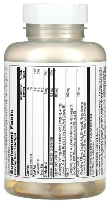 Ultra Omega 3-6-9 1200mg - 100 softgels