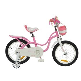 Велосипед RoyalBaby LITTLE SWAN 18&quot;, OFFICIAL UA, рожевий