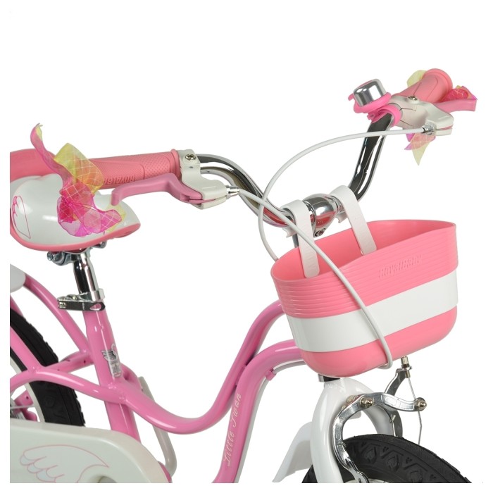 Велосипед RoyalBaby LITTLE SWAN 18", OFFICIAL UA, рожевий, укр, укр