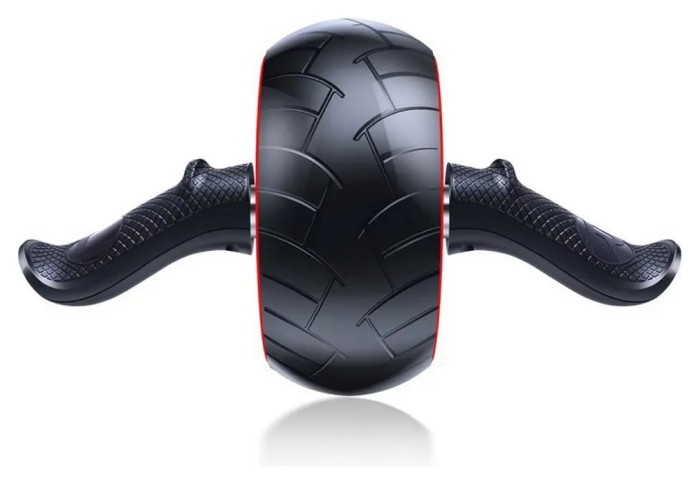 Колесо для преса PowerPlay 4326 зі зворотним механізмом AB Wheel Pro Чорно-червоне
